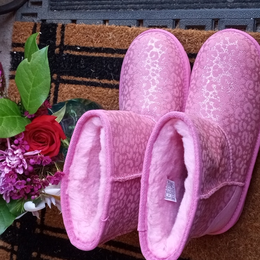 UGG crop boots